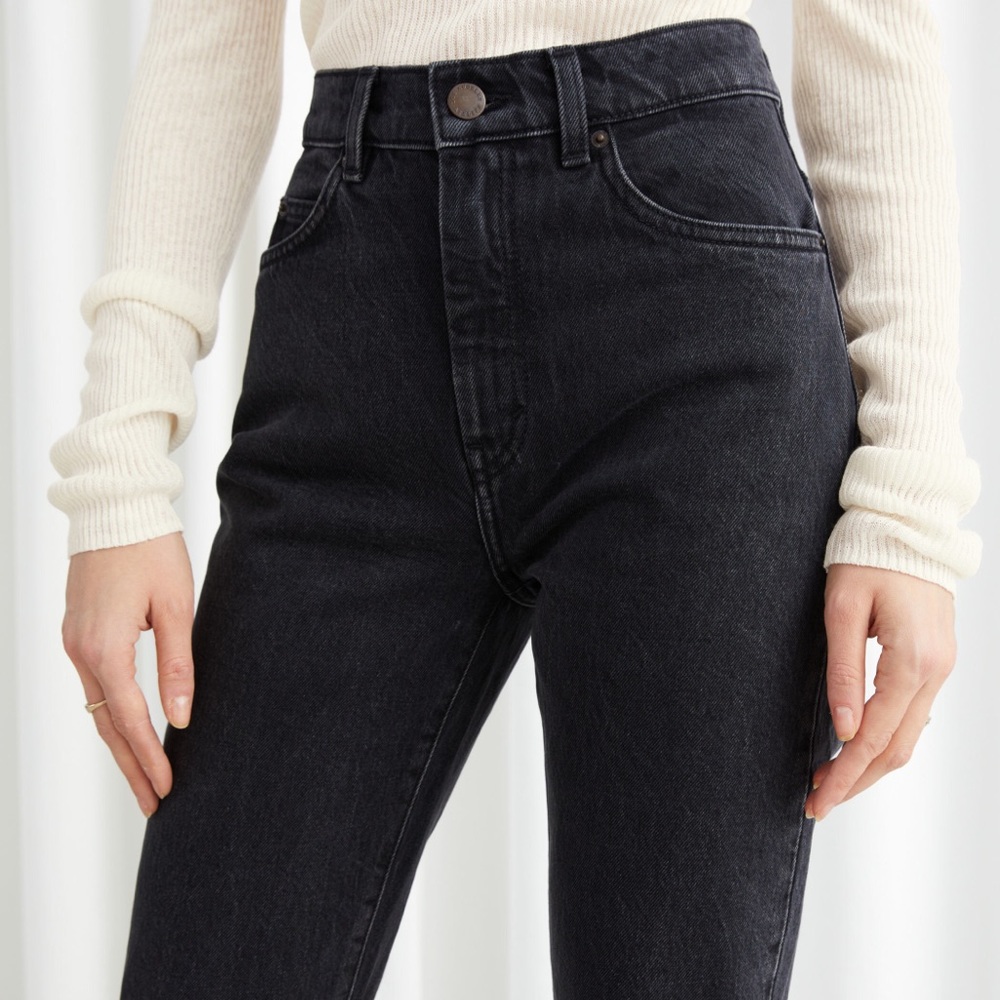 & Other Stories Straight High Rise Jeans